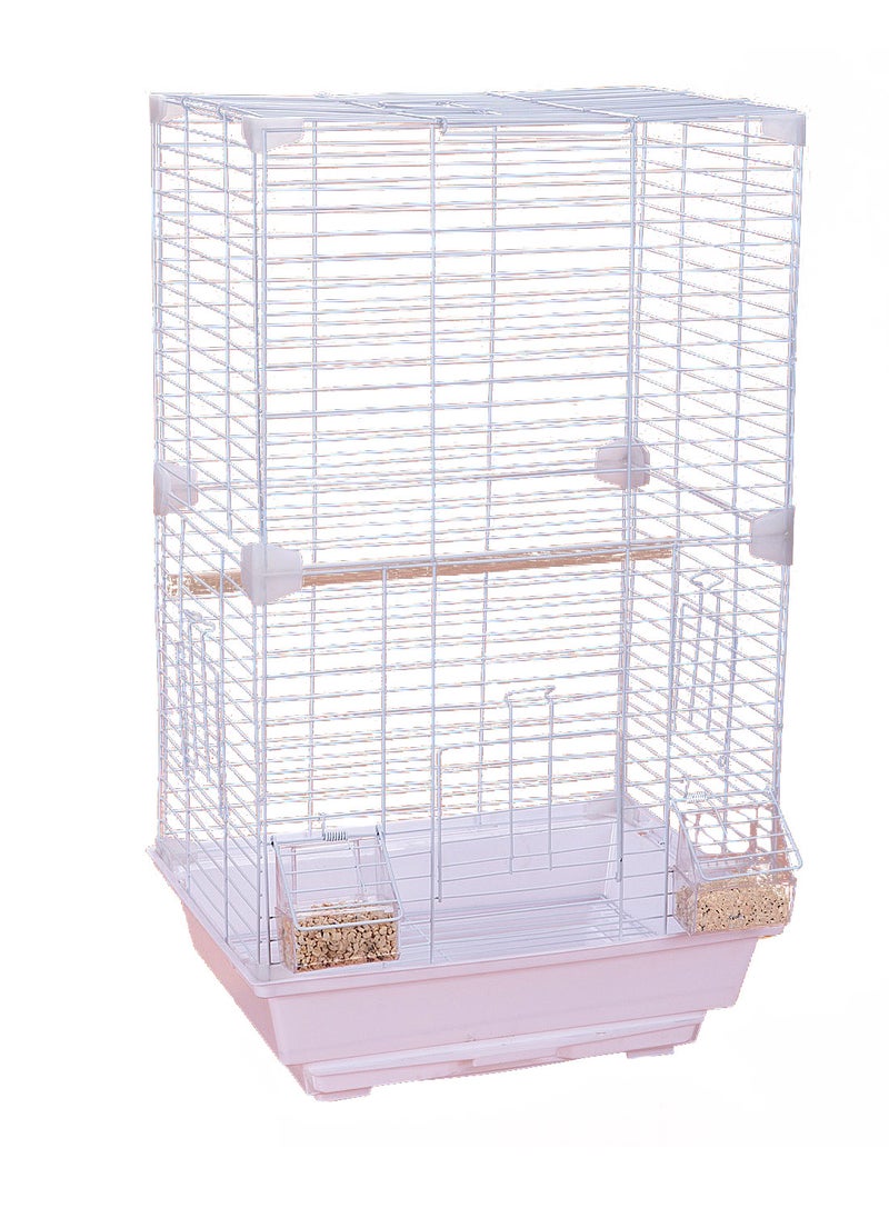 Heightened Transparent Bird Cage Parrot Cage Tiger Skin Peony Black Phoenix Extra Large Home Villa Large Space Viewing Cage