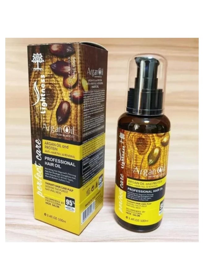 Lightness Argan Hair Oil and Protein 100ml