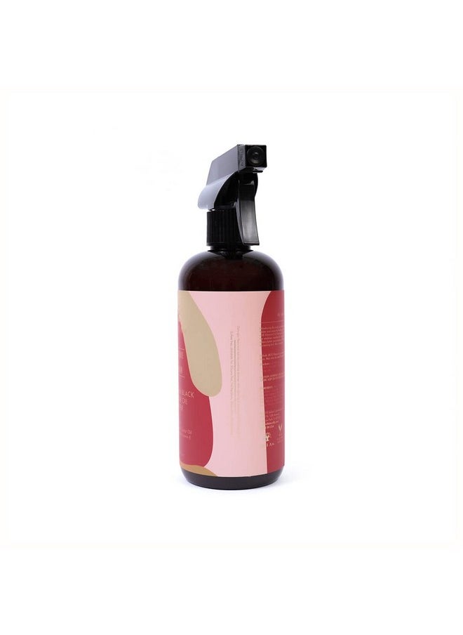 As Am JBCO Water 16 oz - Nano Curl Strengthener - Moisturizes and Detangles - Anti-Frizz - Increases Fiber Strength - Enriched with Jamaican Black Castor Oil, Vitamin C, and Vitamin E, Red