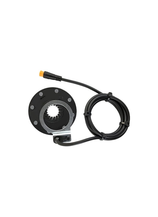 Bike Power Pedal Assist Sensor for E-Bike Conversion Kit, Waterproof Connector with 8 Magnetic Points, Ideal for Mountain Bike Accessories (1 Pack)