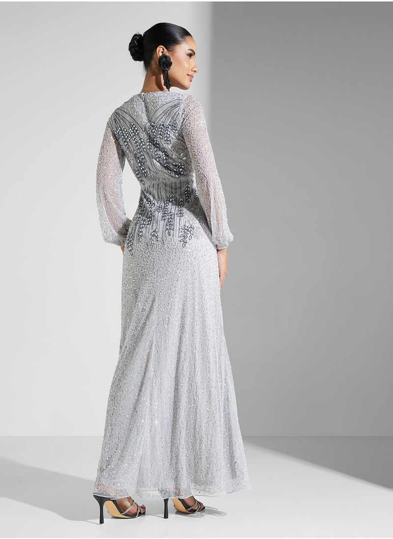 Beaded Evening Dress