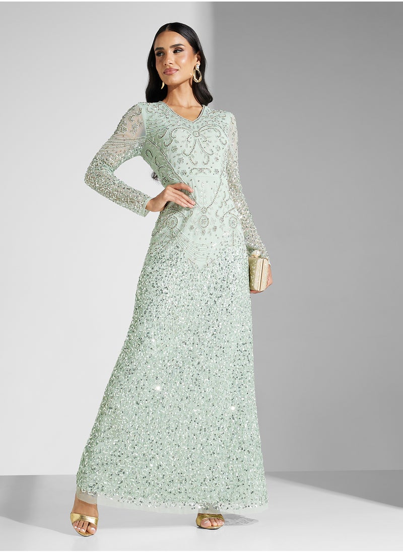 Sequin Embellished Dress