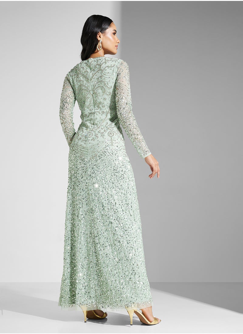 Sequin Embellished Dress