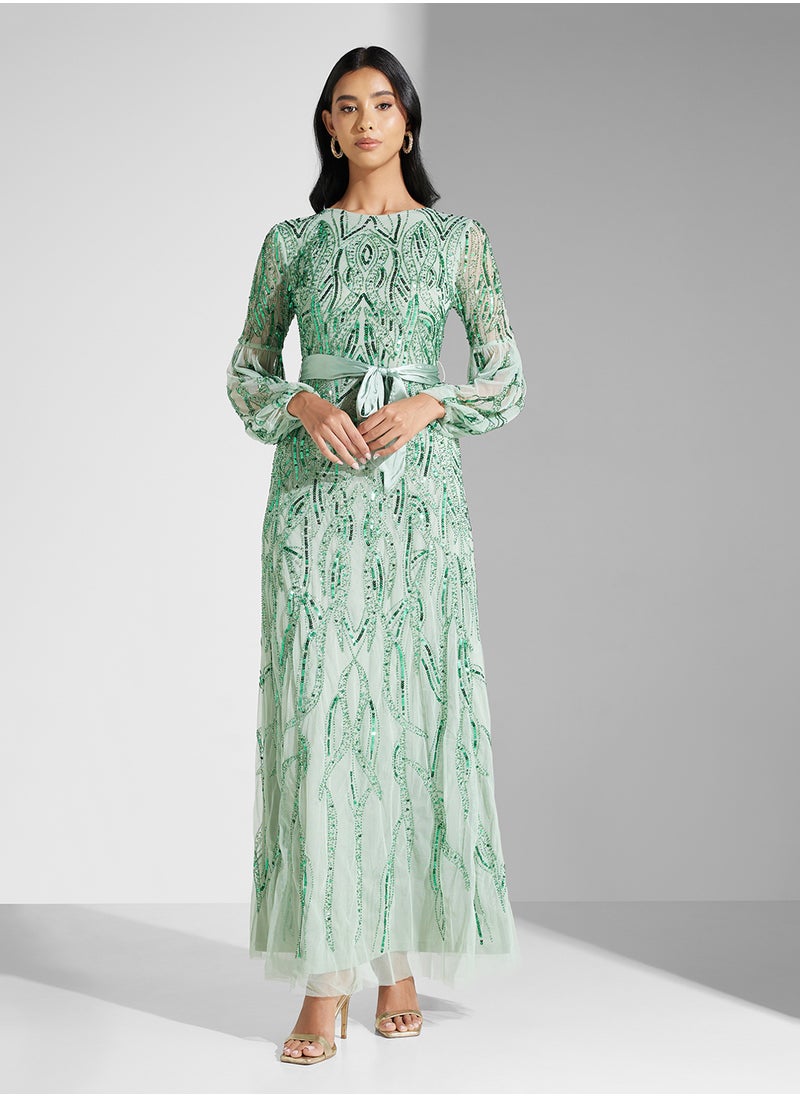 Sequin Embellished Dress