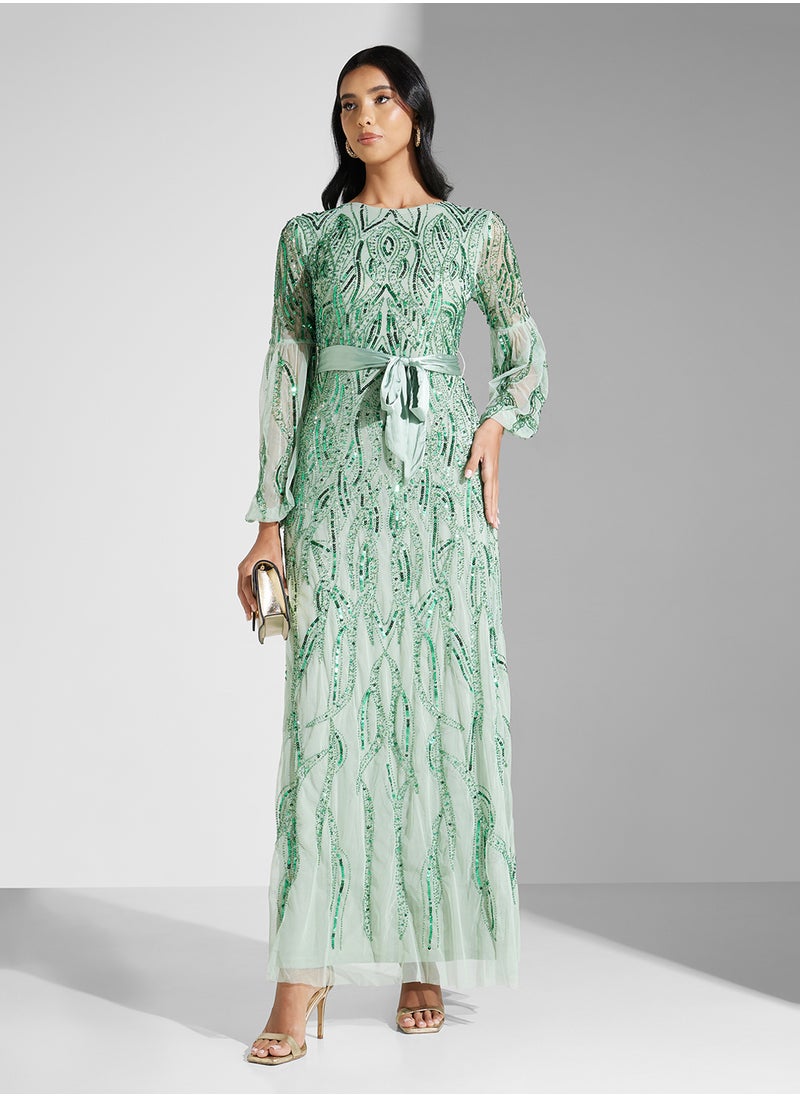 Sequin Embellished Dress
