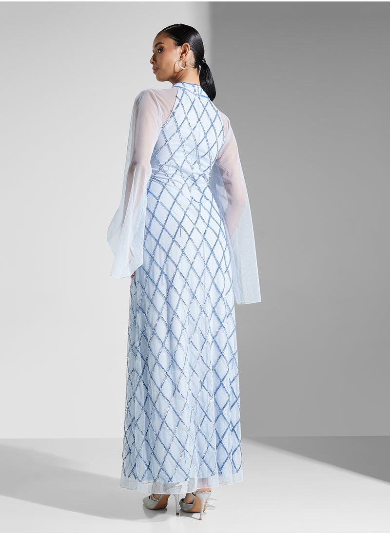 Sequin Diamond Dress