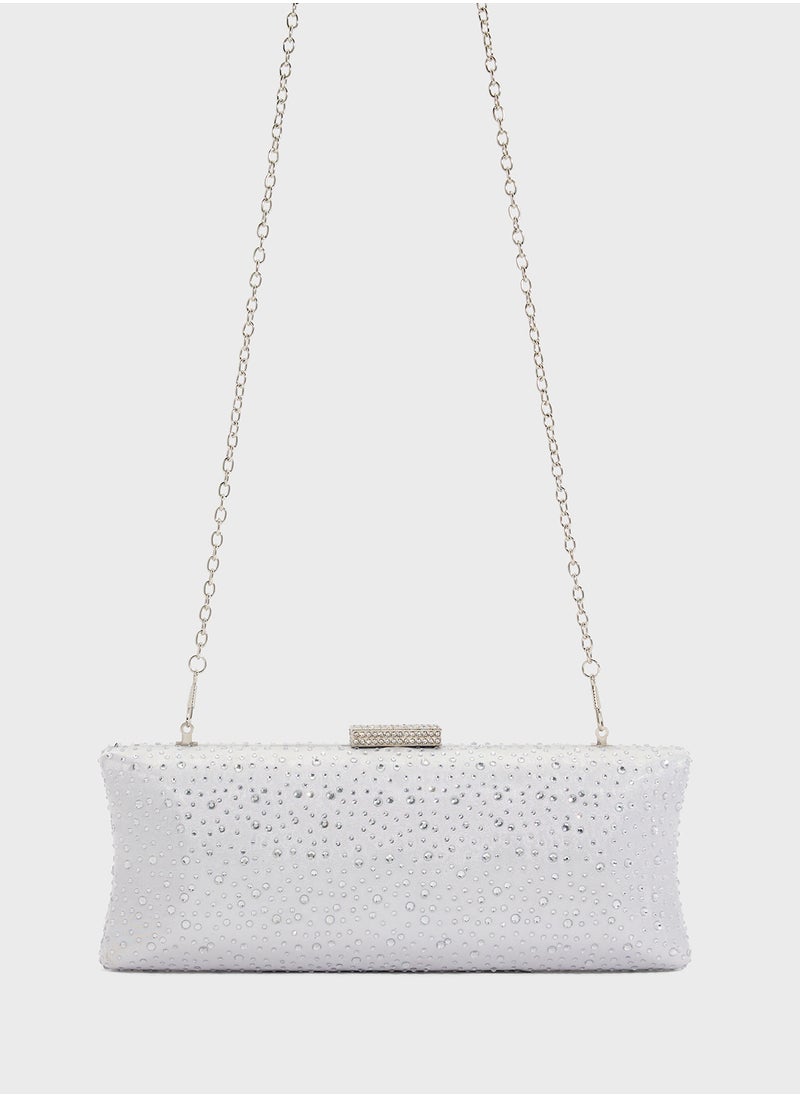 Diamante Clutch Bag