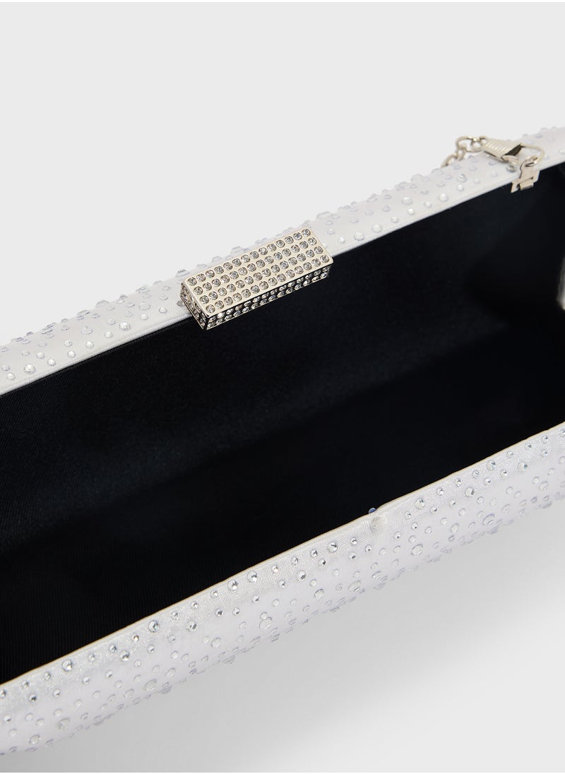 Diamante Clutch Bag