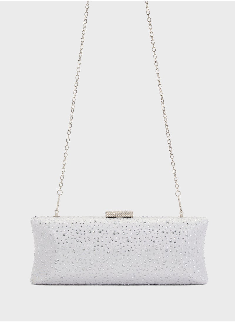 Diamante Clutch Bag