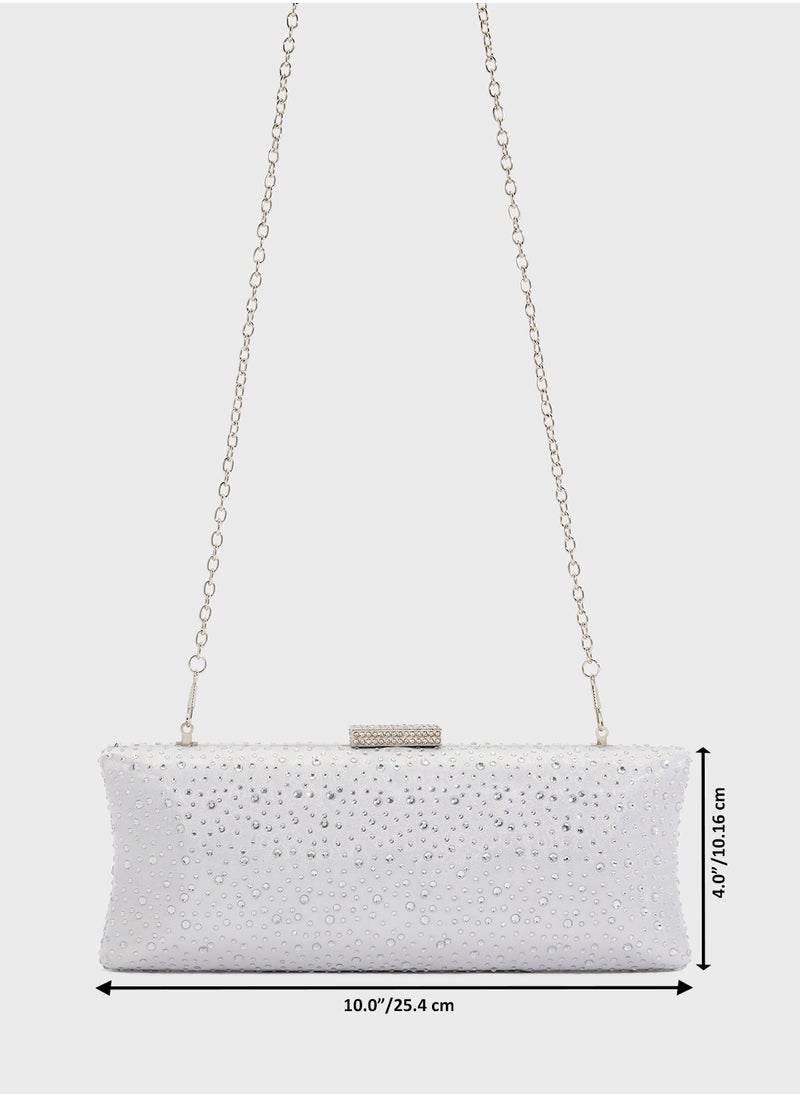 Diamante Clutch Bag