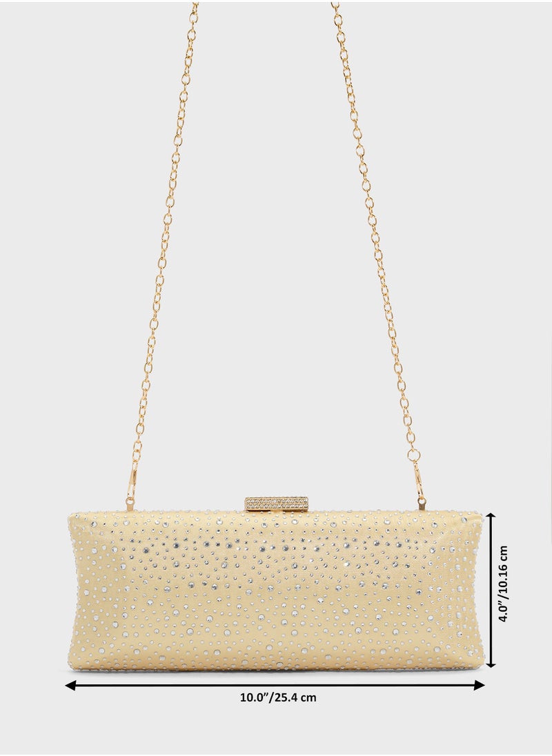 Diamante Clutch Bag