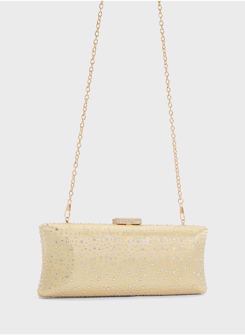 Diamante Clutch Bag