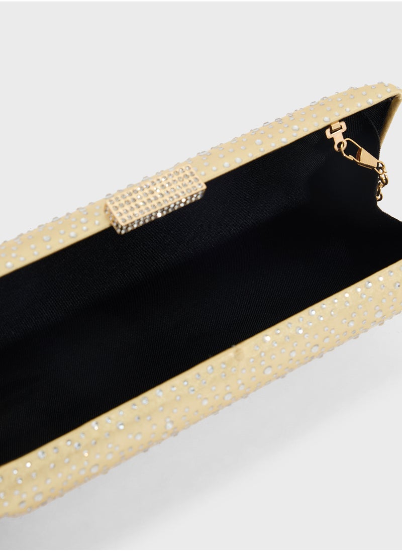 Diamante Clutch Bag