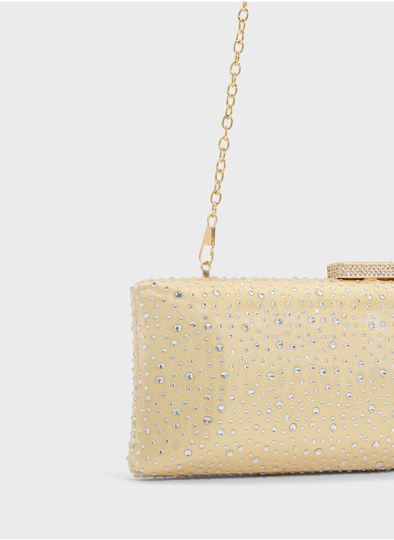 Diamante Clutch Bag