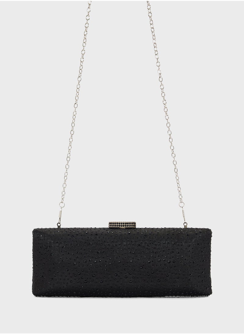 Diamante Clutch Bag