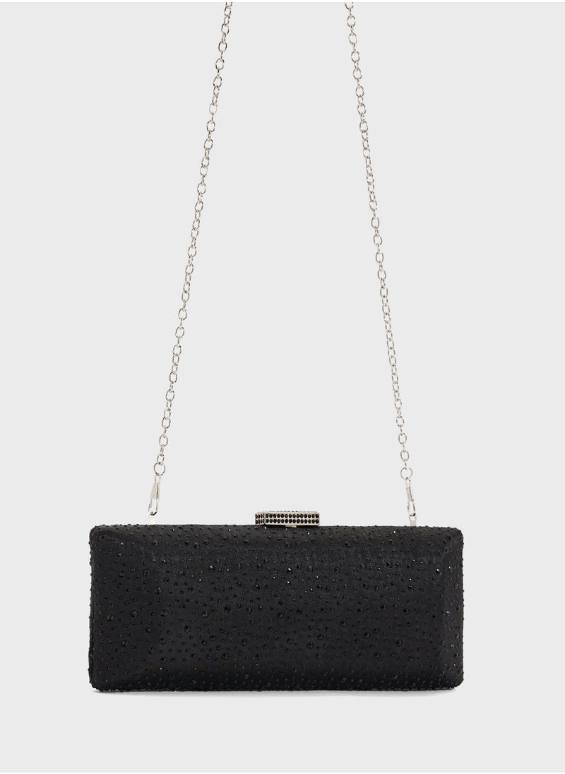 Diamante Clutch Bag