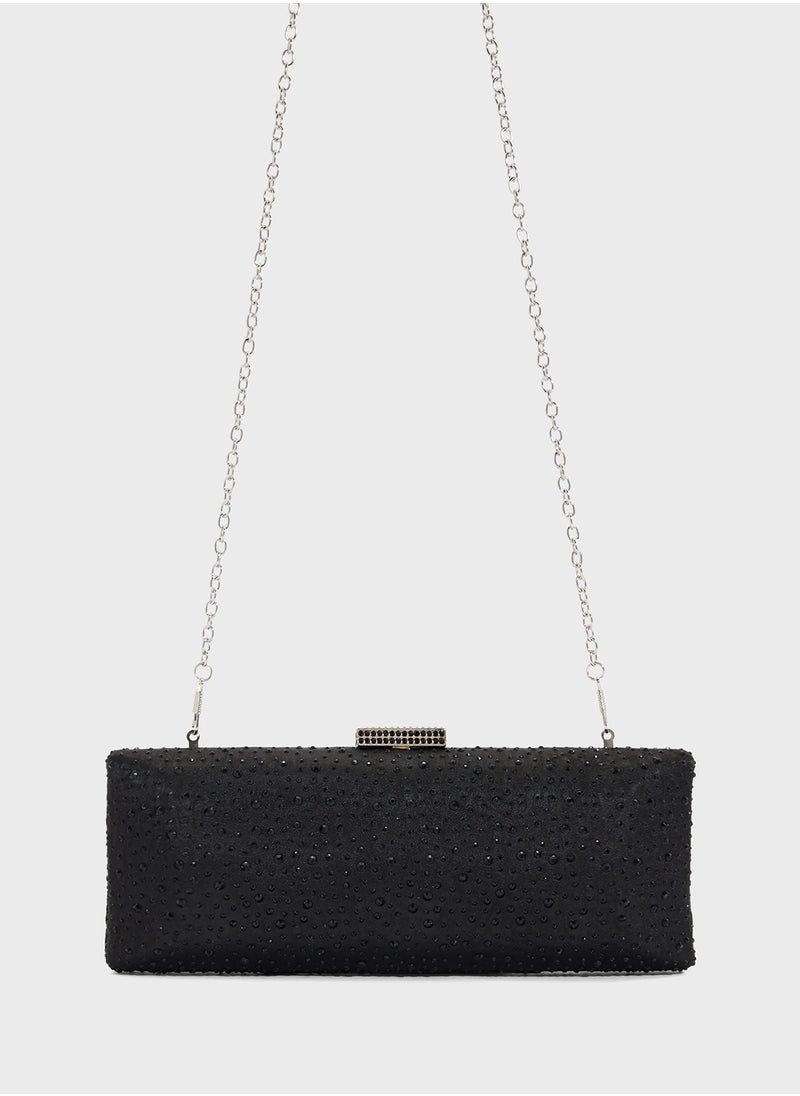 Diamante Clutch Bag