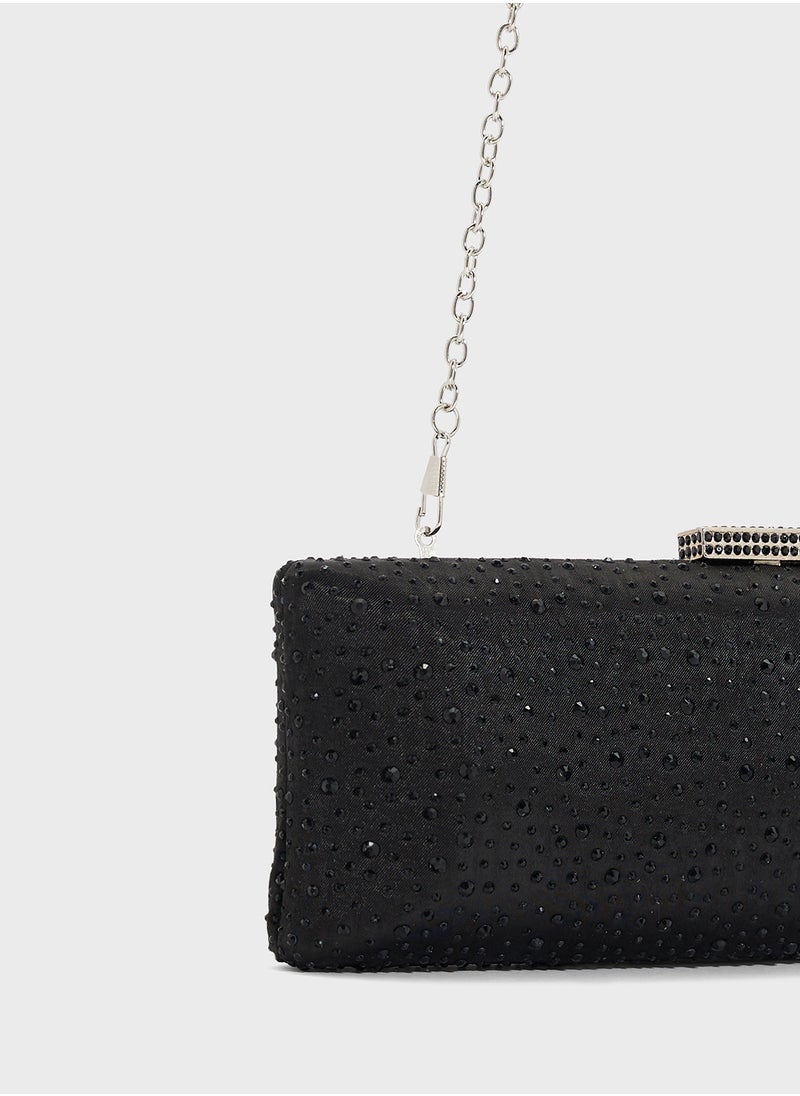 Diamante Clutch Bag