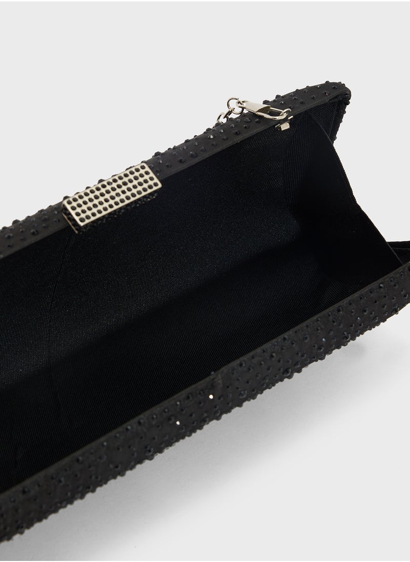 Diamante Clutch Bag