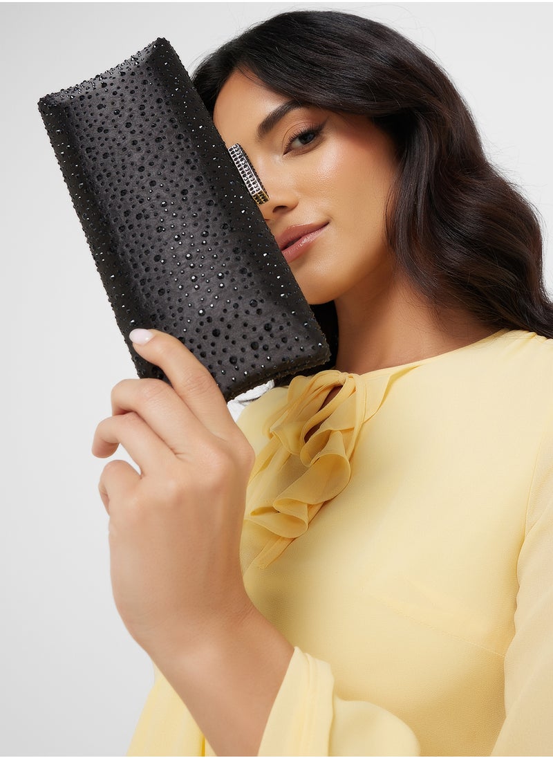 Diamante Clutch Bag