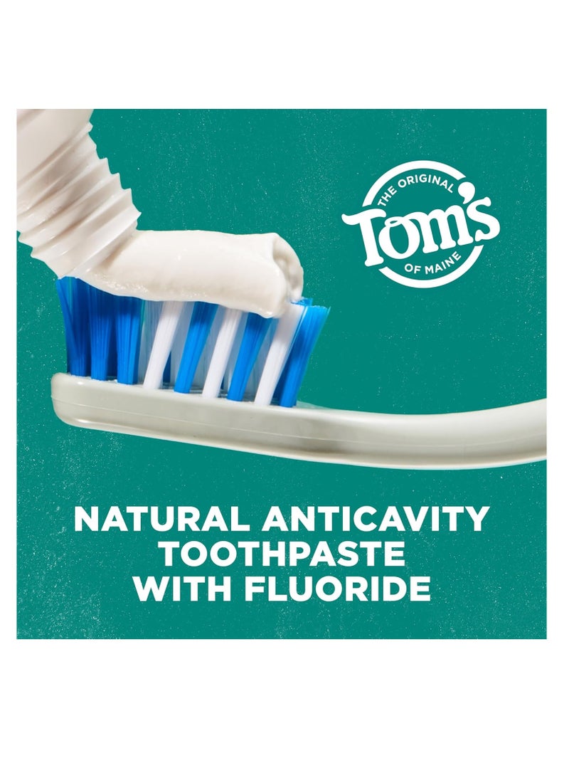 Tom's of Maine Whole Care Natural Toothpaste with Fluoride, Cinnamon Clove, 4.0 oz. 3-Pack