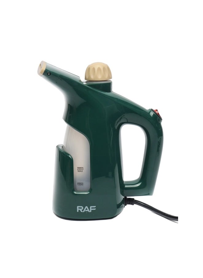 RAF 800W Handheld Garment Steamer – Portable Fabric Steamer with 200ml Water Tank, Continuous Steam & Fast Heat-Up for Clothes, Travel & Home Use
