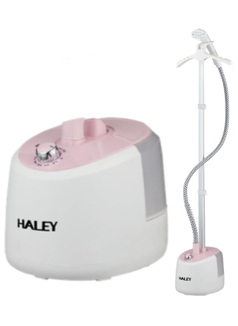 HALEY 2.2L Garment Steamer 2000W With Height Adjustable Ironing Board, Three-stage lifting adjustment lever, Heat Insulated Steam Hose，1-Year Warranty,HY-524 (2.2L)
