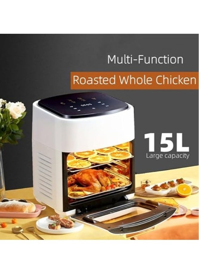 15L Multifunctional Air Fryer Oven | Oil-Free Electric Cooker for Healthy & Effortless Cooking