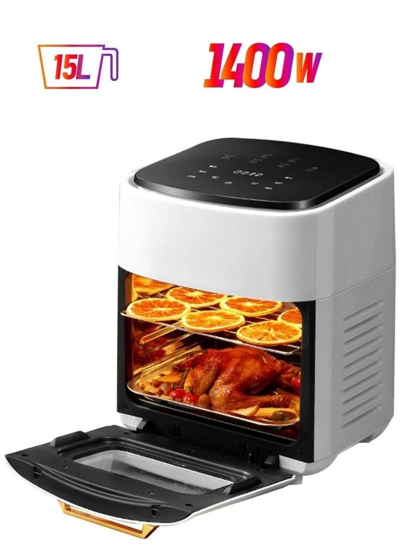 15L Multifunctional Air Fryer Oven | Oil-Free Electric Cooker for Healthy & Effortless Cooking