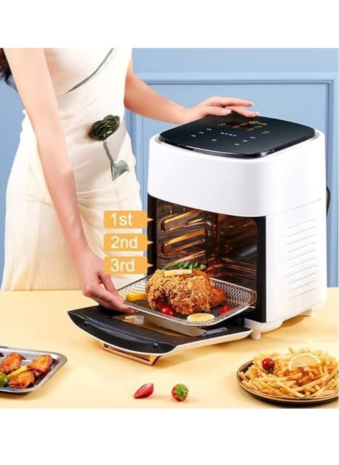 15L Multifunctional Air Fryer Oven | Oil-Free Electric Cooker for Healthy & Effortless Cooking