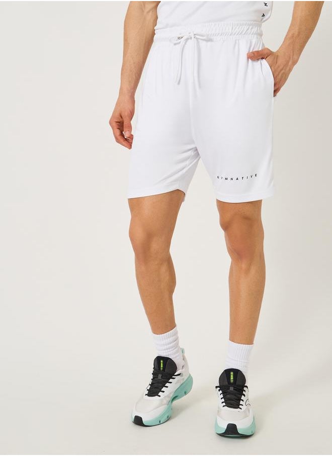 Texture Regular Fit Training T-Shirt and Shorts set
