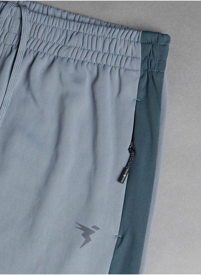 Men Solid Slim Fit Track Pants with TECHNO DRY by Styli