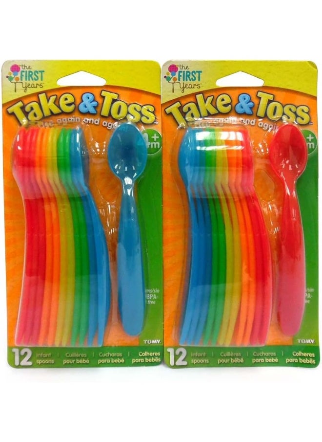 The First Years 1234 Take & Toss Infant Spoon