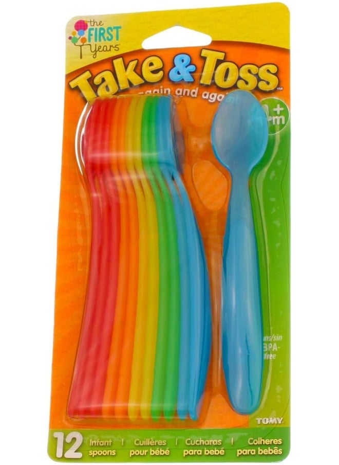 The First Years 1234 Take & Toss Infant Spoon