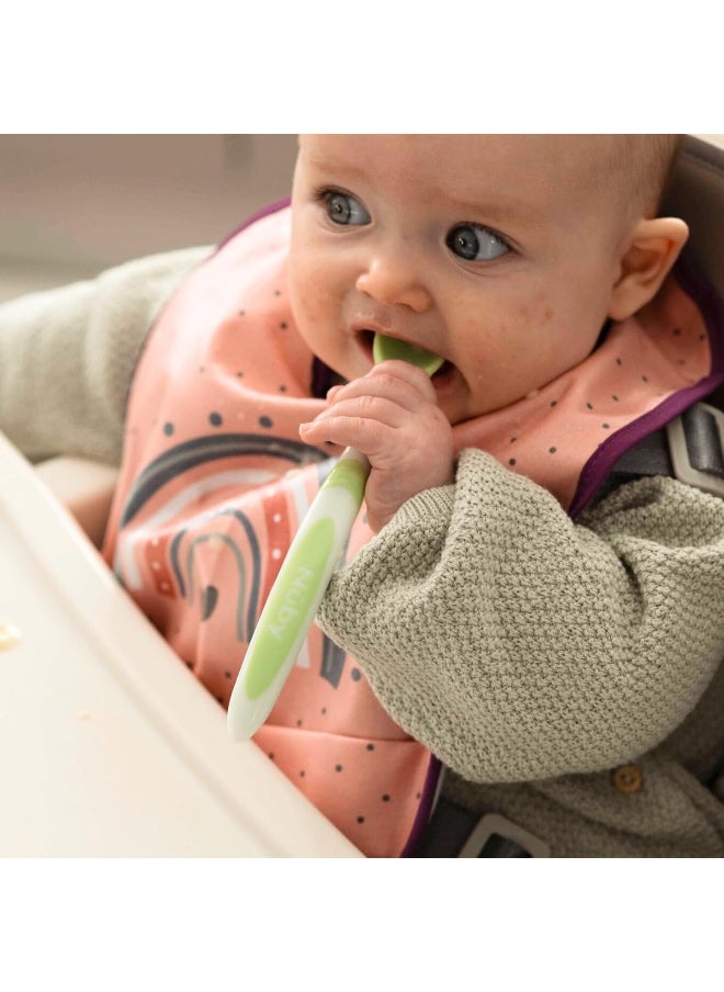 Nuby Muncheez Weaning Spoons, Pack of 6