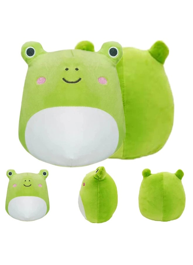 Frog Plush Toy, Animals lovely Frog Stuffed Pillow, Super Soft and Comfortable Plush Toy Birthday Decor Suitable for Boys Girls 8 Inch