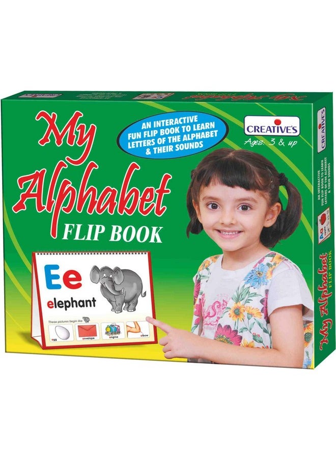 Creative's - CRE0557 My Alphabet Flip Book (Multi-Color)