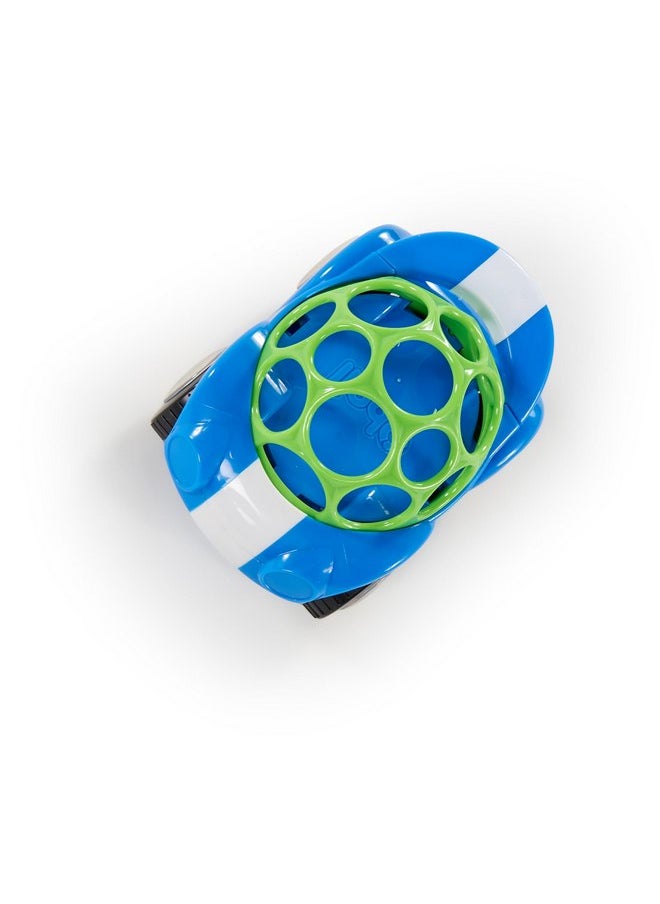 Bright Starts Oball Rattle & Roll Sports Race Car Toy Push and Go Vehicle, Easy Grasp, Ages 3 Months +