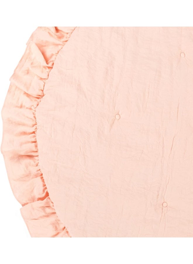 Lush Decor Baby Round Ruffle Play Mat Single 36