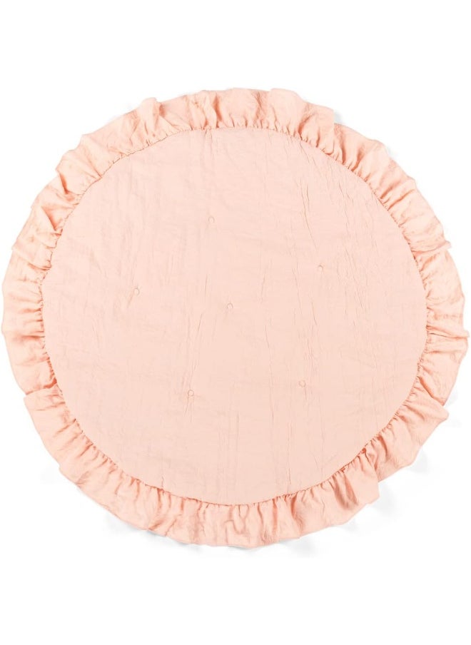 Lush Decor Baby Round Ruffle Play Mat Single 36