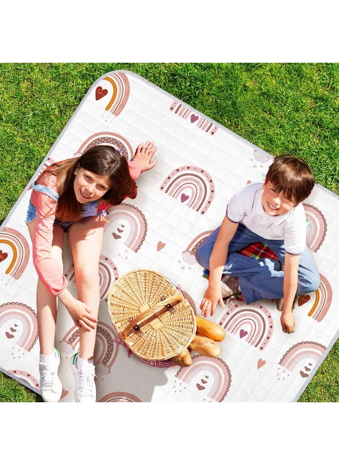 Funtery Boho Rainbow Portable Baby Play Mat