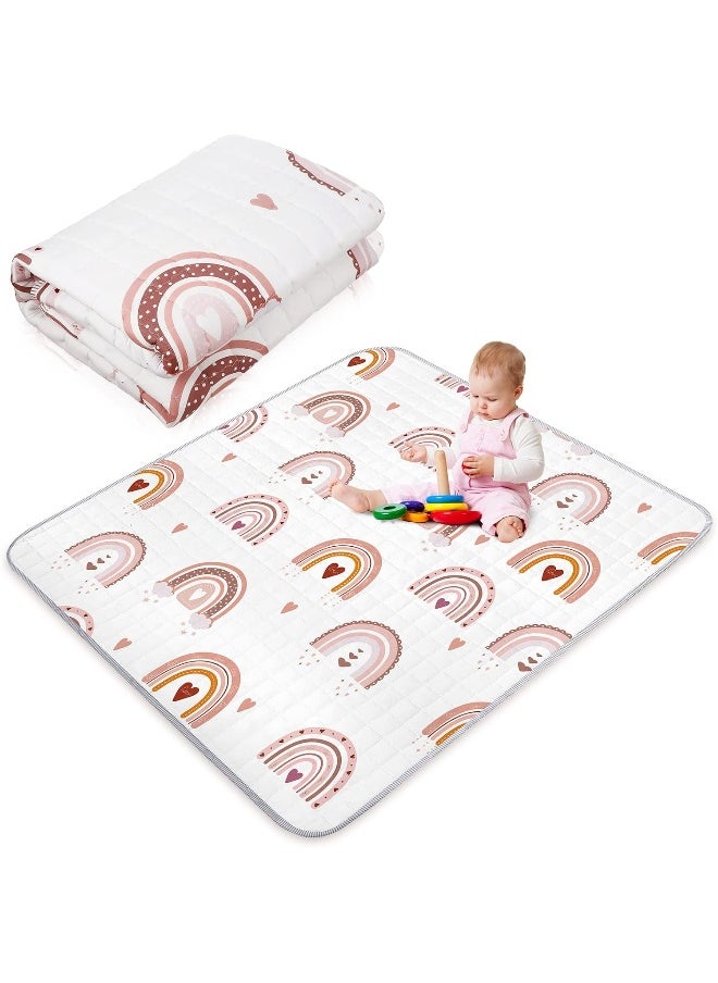 Funtery Boho Rainbow Portable Baby Play Mat