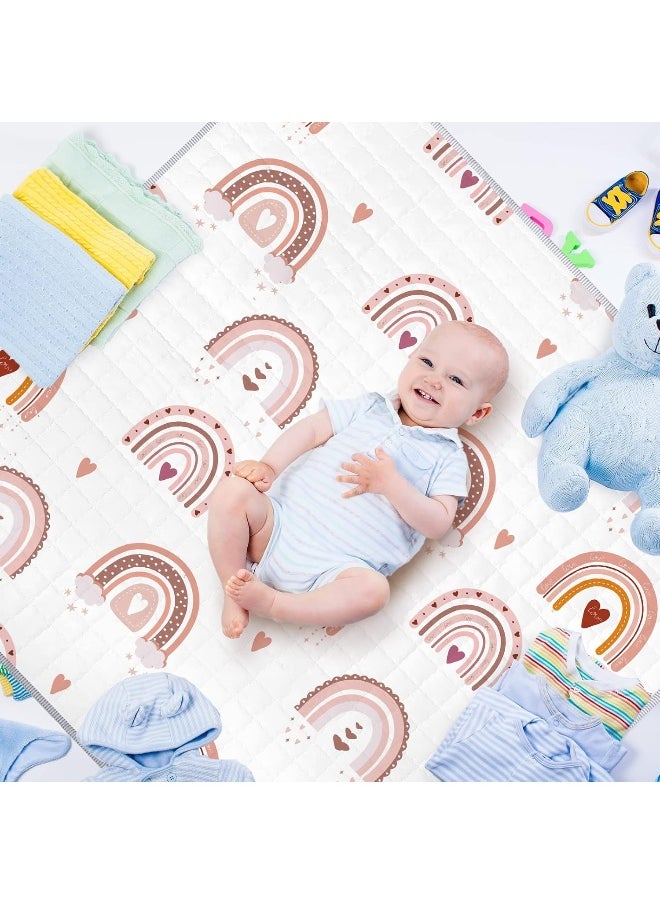 Funtery Boho Rainbow Portable Baby Play Mat