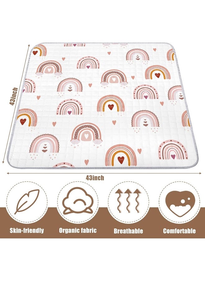 Funtery Boho Rainbow Portable Baby Play Mat