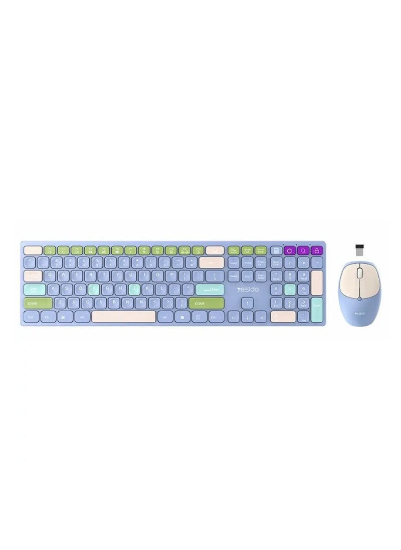 Yesido KB19 Wireless Keyboard And Mouse Set