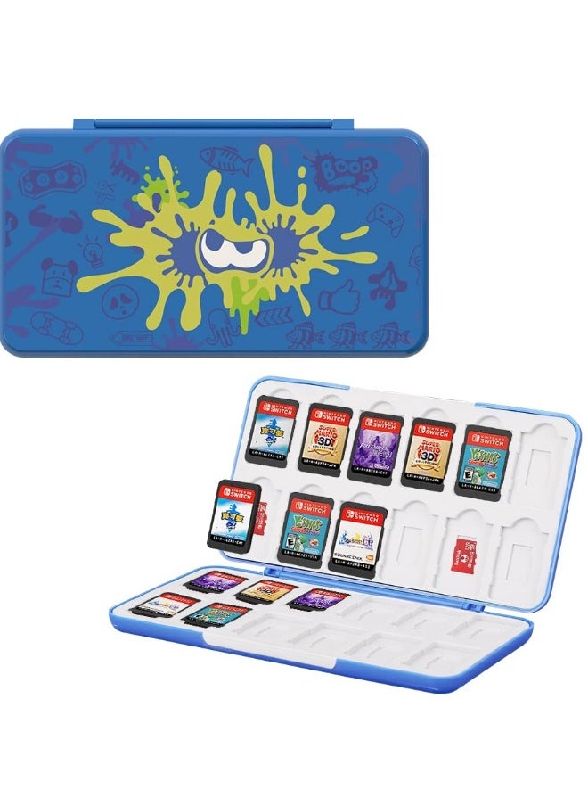 Game Case for Switch, Compatible with Nintendo Switch/Oled/Lite, Game Case Holder for Nintendo Switch Game Card with 24 Game Card Storage