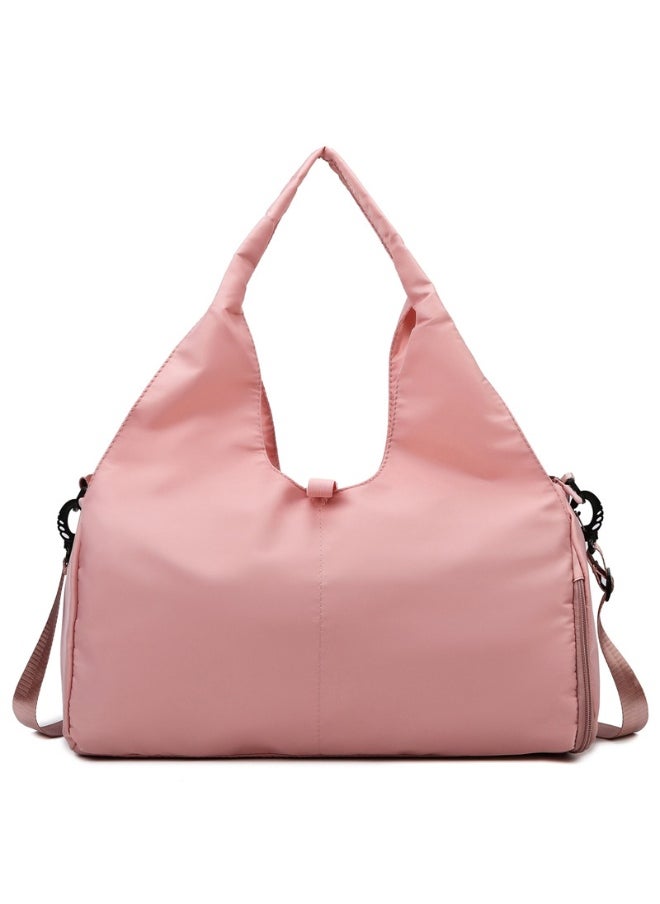 Minimalist Oxford Cloth Women's Shoulder Bag - Large Capacity Yoga and Fitness Bag