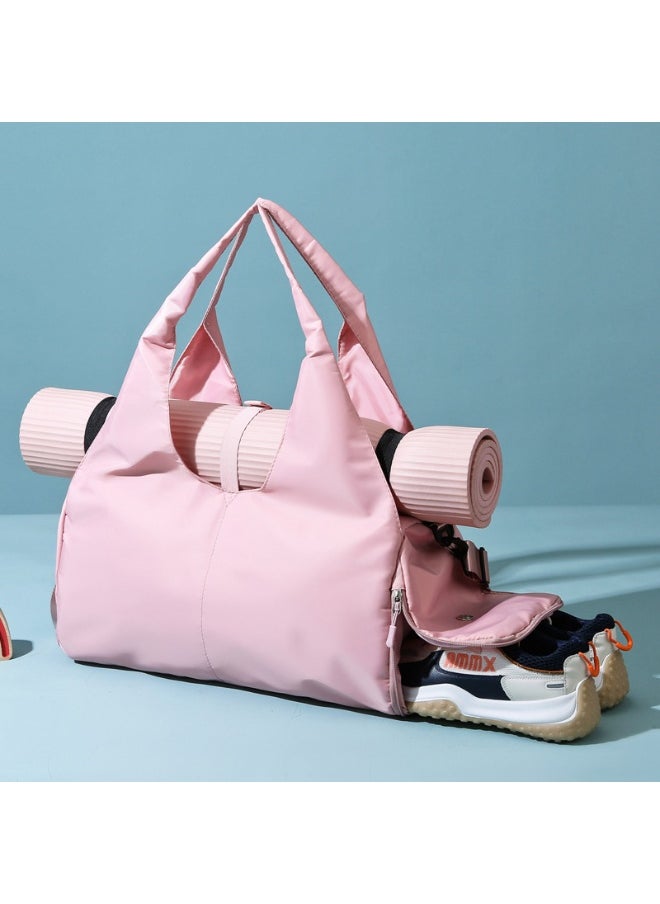 Minimalist Oxford Cloth Women's Shoulder Bag - Large Capacity Yoga and Fitness Bag