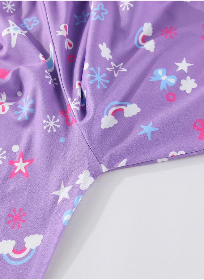 Rainbow Winged Unicorn Magic Glow Pajama Set