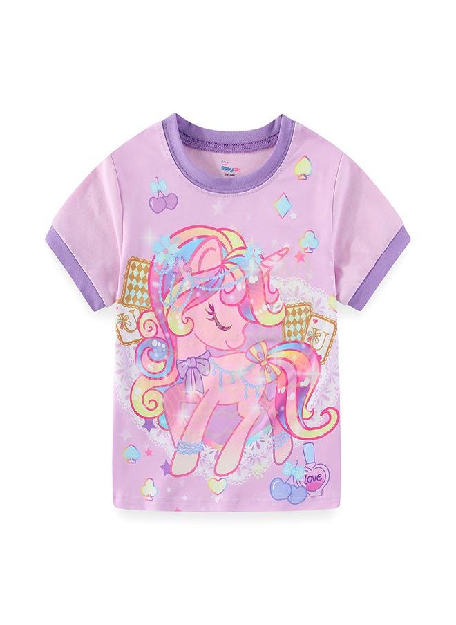Unicorn Princess and Castle Sparkle Pajama Set